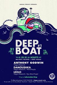 Deep Boat 1. Du 31 janvier au 1er février 2015 à toulouse. Haute-Garonne.  23H00